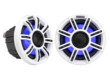 Морские динамики KICKER 51MSC65 6,5 дюйма, белые решётки